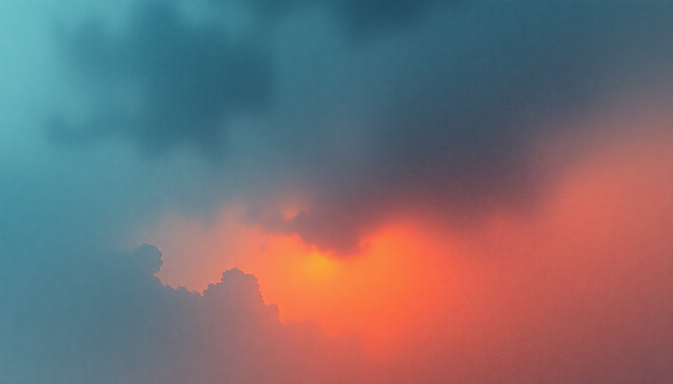 Fan-driven abstract illustration evoking the emotional arc of High Hopes by Pink Floyd