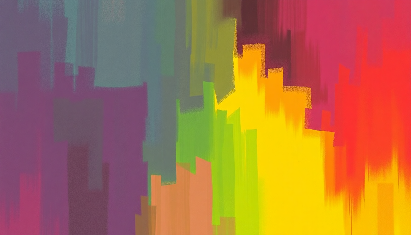 Fan-driven abstract illustration evoking the emotional arc of Highly Evolved by The Vines