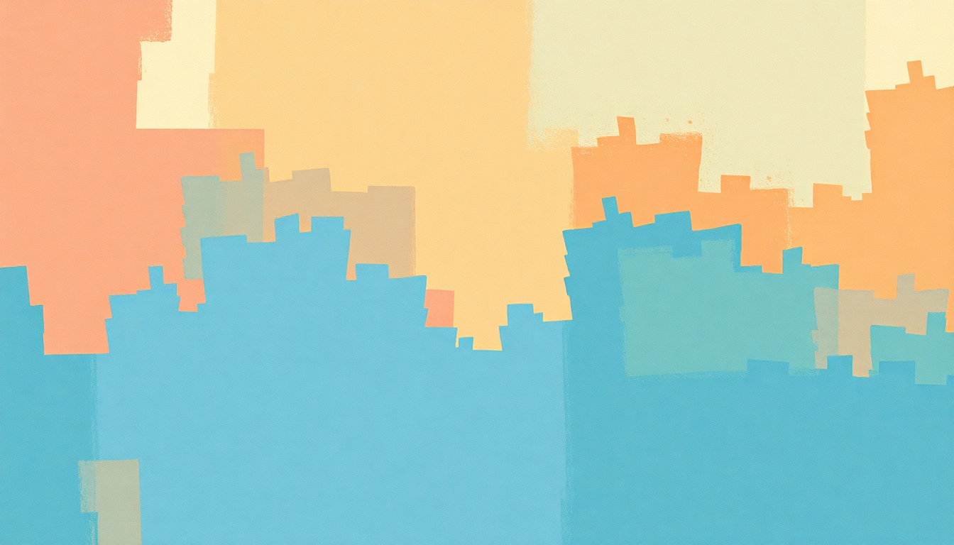 Fan-driven abstract illustration evoking the emotional arc of Hit That by The Offspring