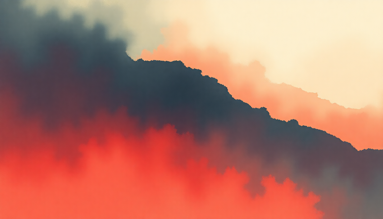 Fan-driven abstract illustration evoking the emotional arc of Hold On by Dwele