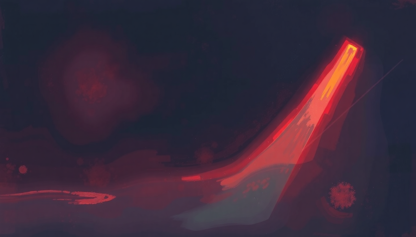 Fan-driven abstract illustration evoking the emotional arc of Home Cooking by X