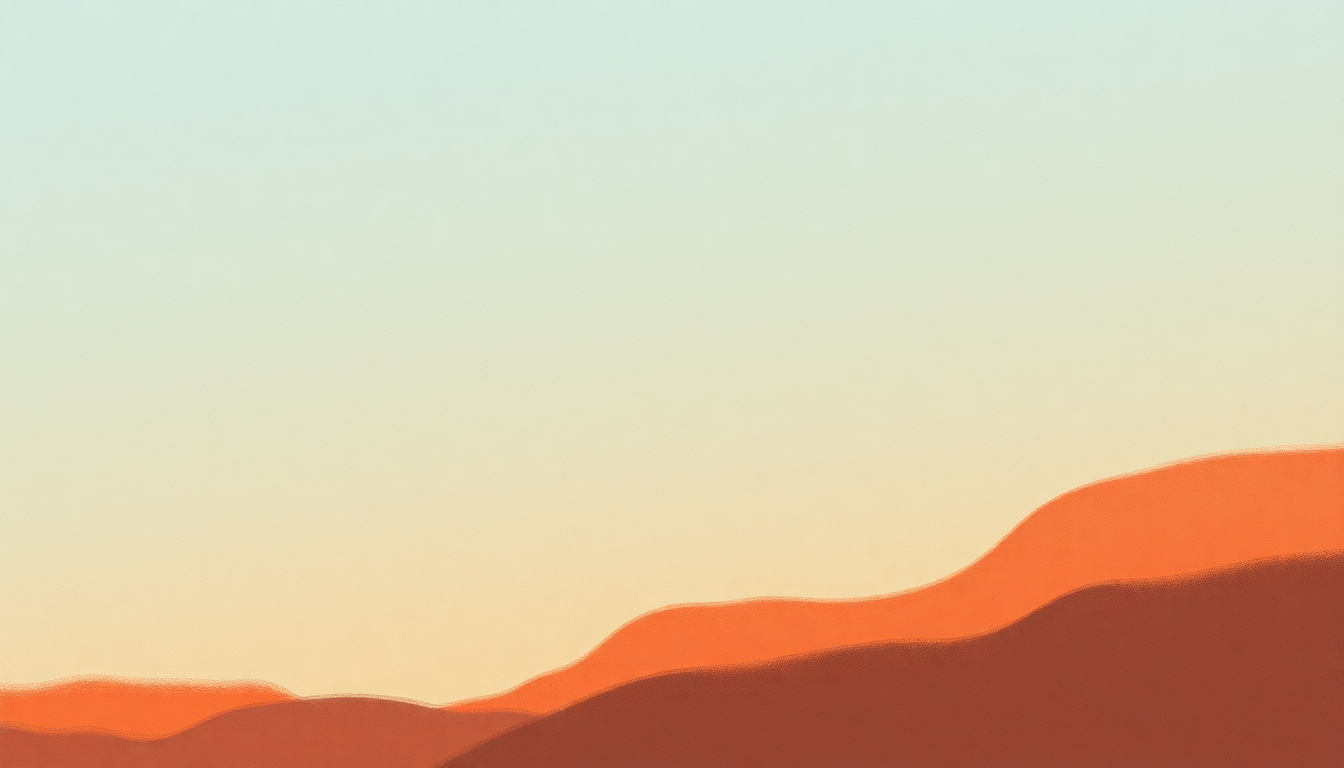 Fan-driven abstract illustration evoking the emotional arc of Hot & Heavy by Lucy Dacus