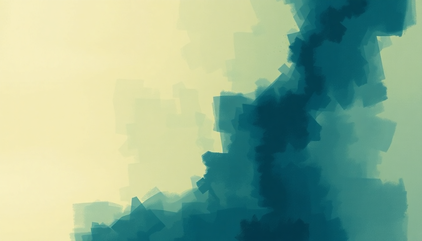 Fan-driven abstract illustration evoking the emotional arc of How Blue Can You Get by B.B. King