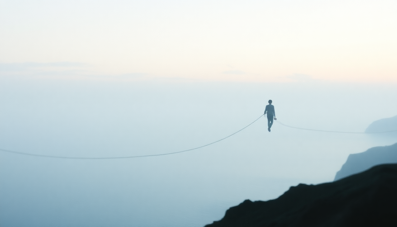 Fan-driven abstract illustration evoking the emotional arc of How Low by José González