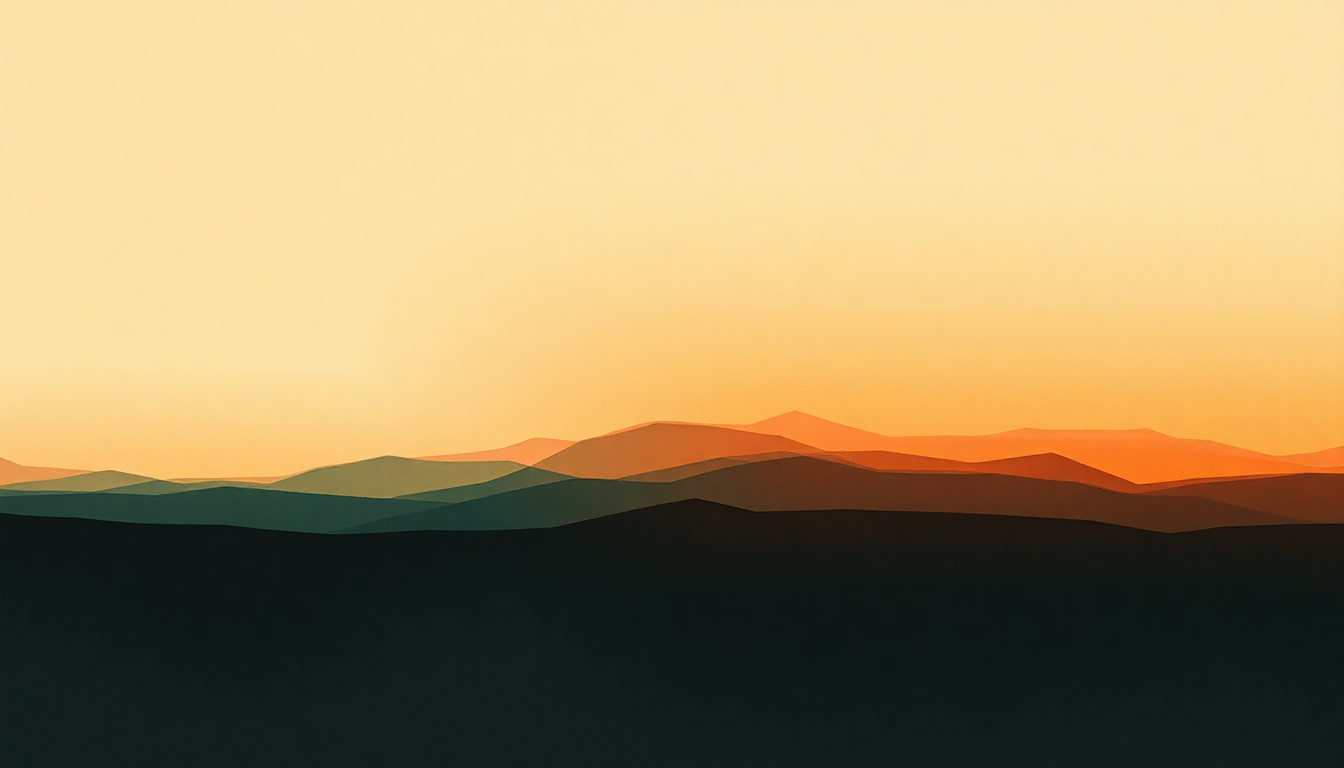 Fan-driven abstract illustration evoking the emotional arc of How Much Can a Heart Take by Lucky Daye