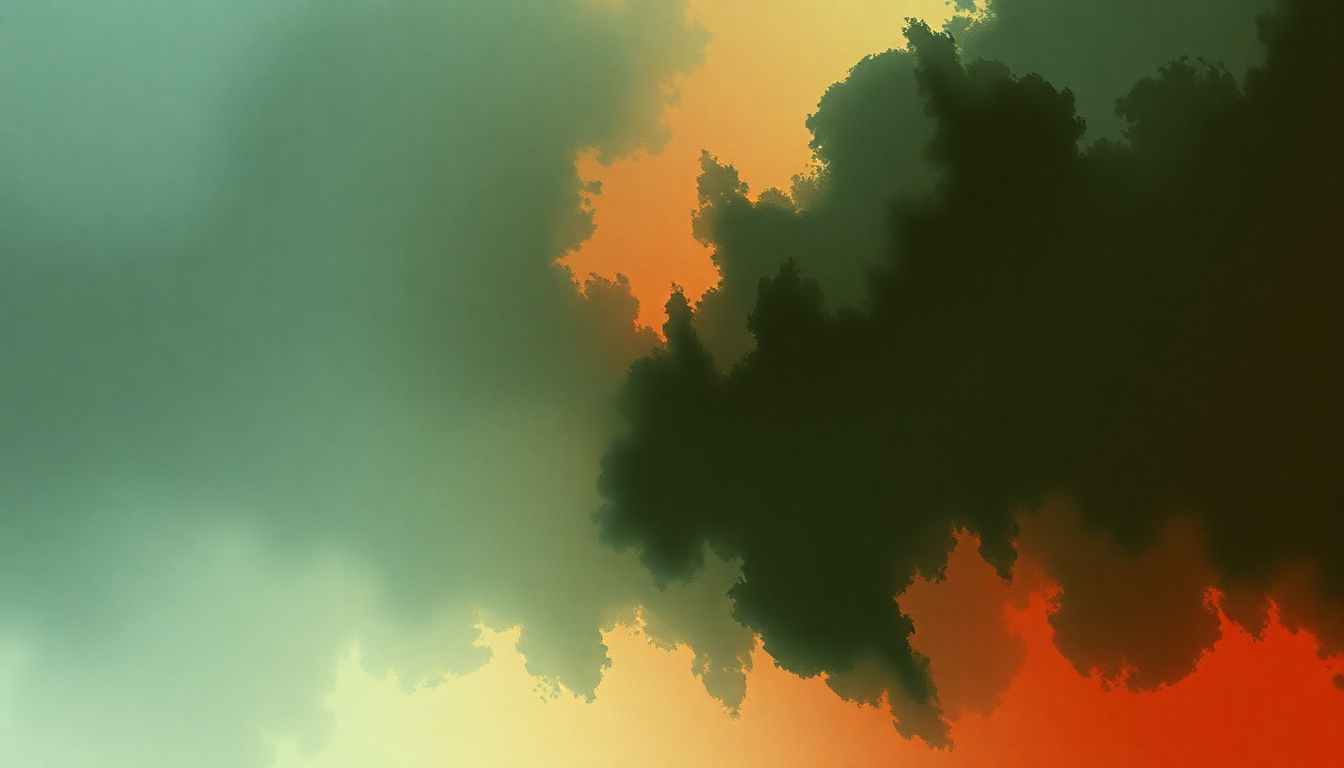 Fan-driven abstract illustration evoking the emotional arc of Hurt by Christina Aguilera