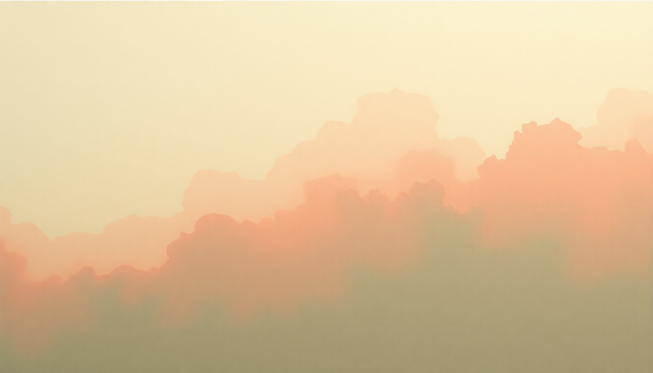 Fan-driven abstract illustration evoking the emotional arc of Hymns for the Heathen by Cursive