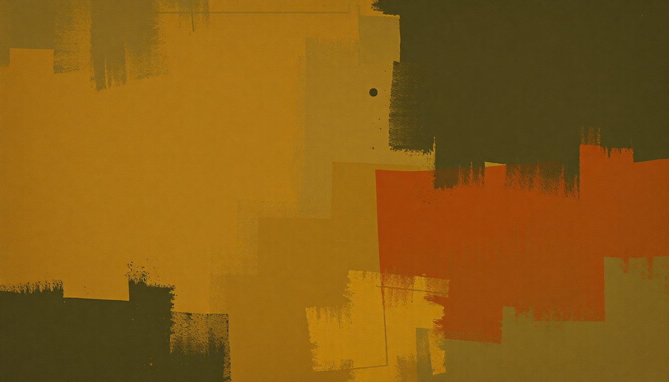 Fan-driven abstract illustration evoking the emotional arc of I Ain't Superstitious by Howlin' Wolf