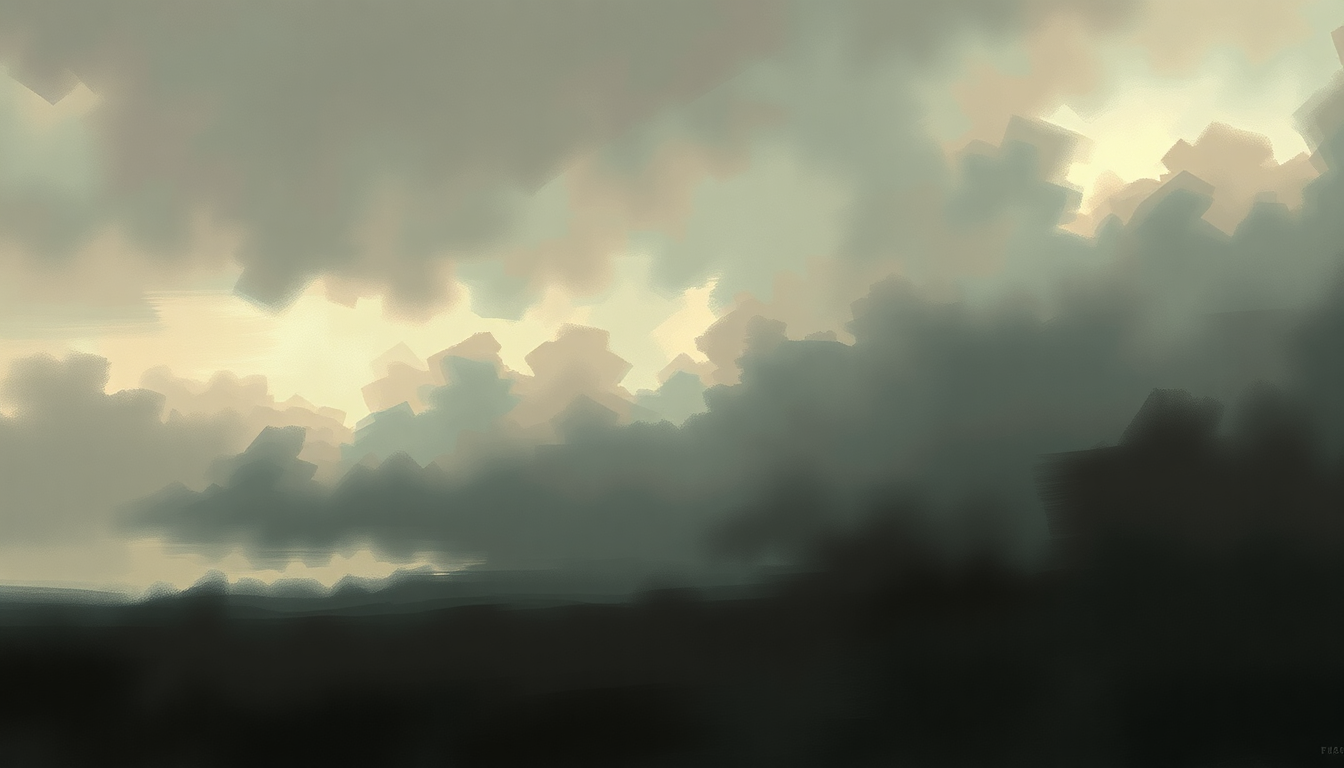 Fan-driven abstract illustration evoking the emotional arc of I Couldn't Love You by Cursive