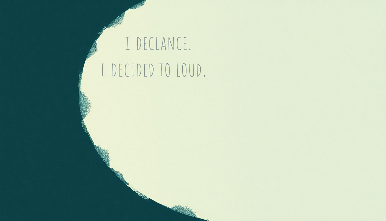 Fan-driven abstract illustration evoking the emotional arc of I Decided by Solange