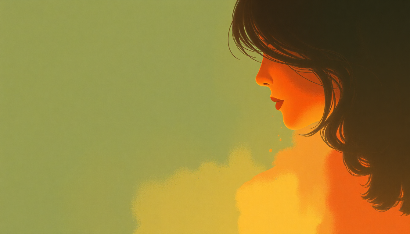 Fan-driven abstract illustration evoking the emotional arc of I Got My Baby by Faith Hill