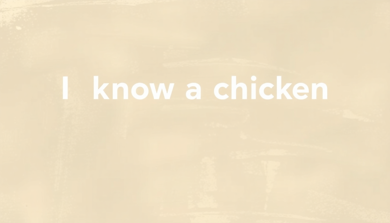 Fan-driven abstract illustration evoking the emotional arc of I Know a Chicken by The Laurie Berkner Band