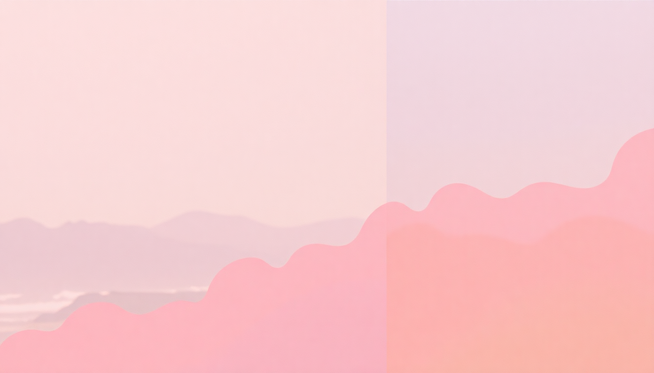 Fan-driven abstract illustration evoking the emotional arc of I Know There's Gonna Be (Good Times) by Jamie xx