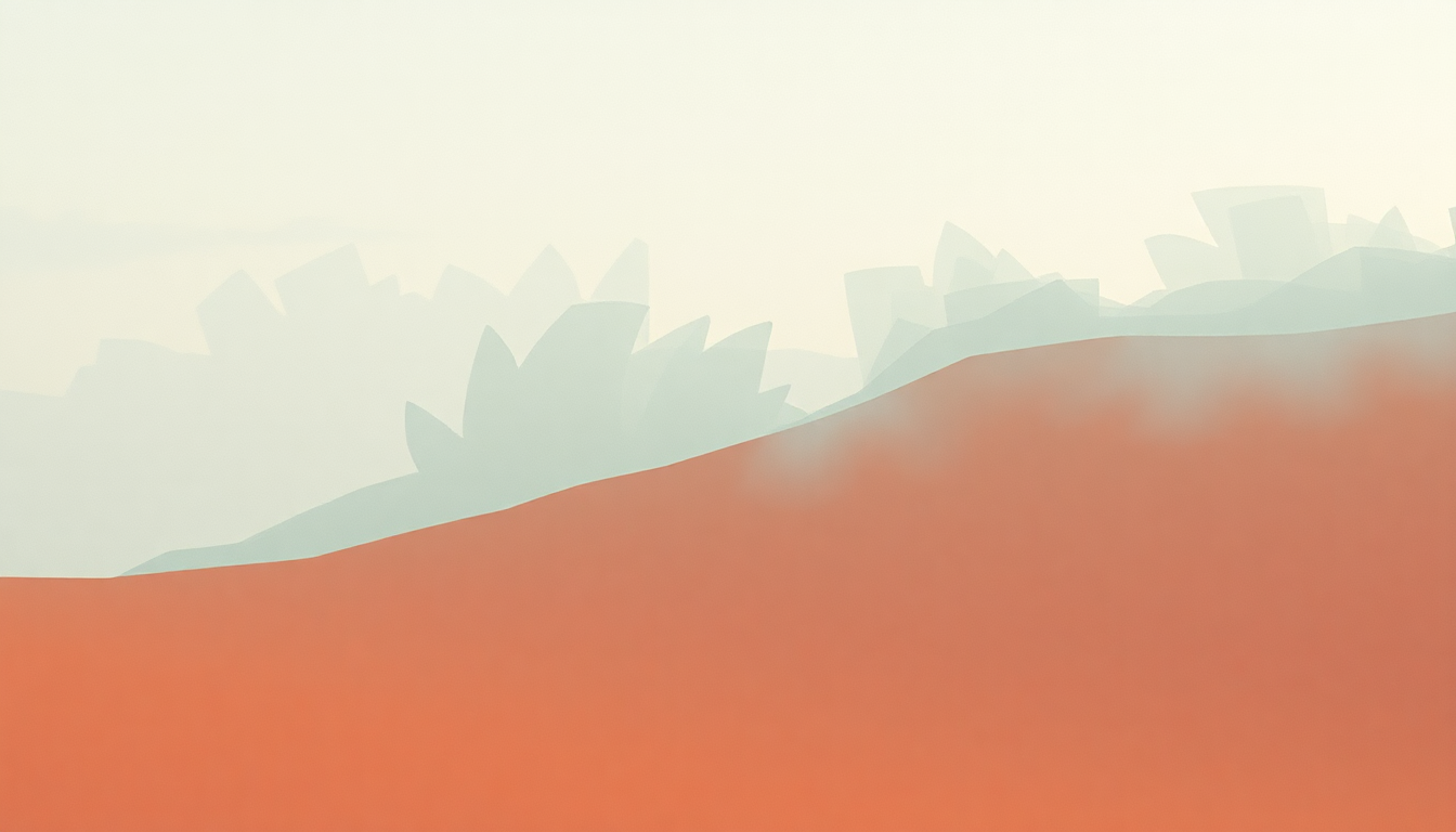 Fan-driven abstract illustration evoking the emotional arc of I THINK by Tyler, the Creator