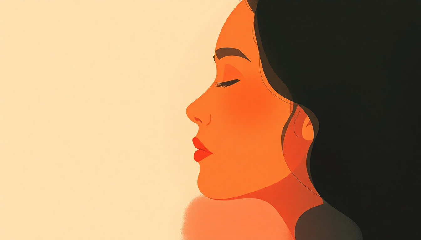 Fan-driven abstract illustration evoking the emotional arc of I Used to Know Her by H.E.R.