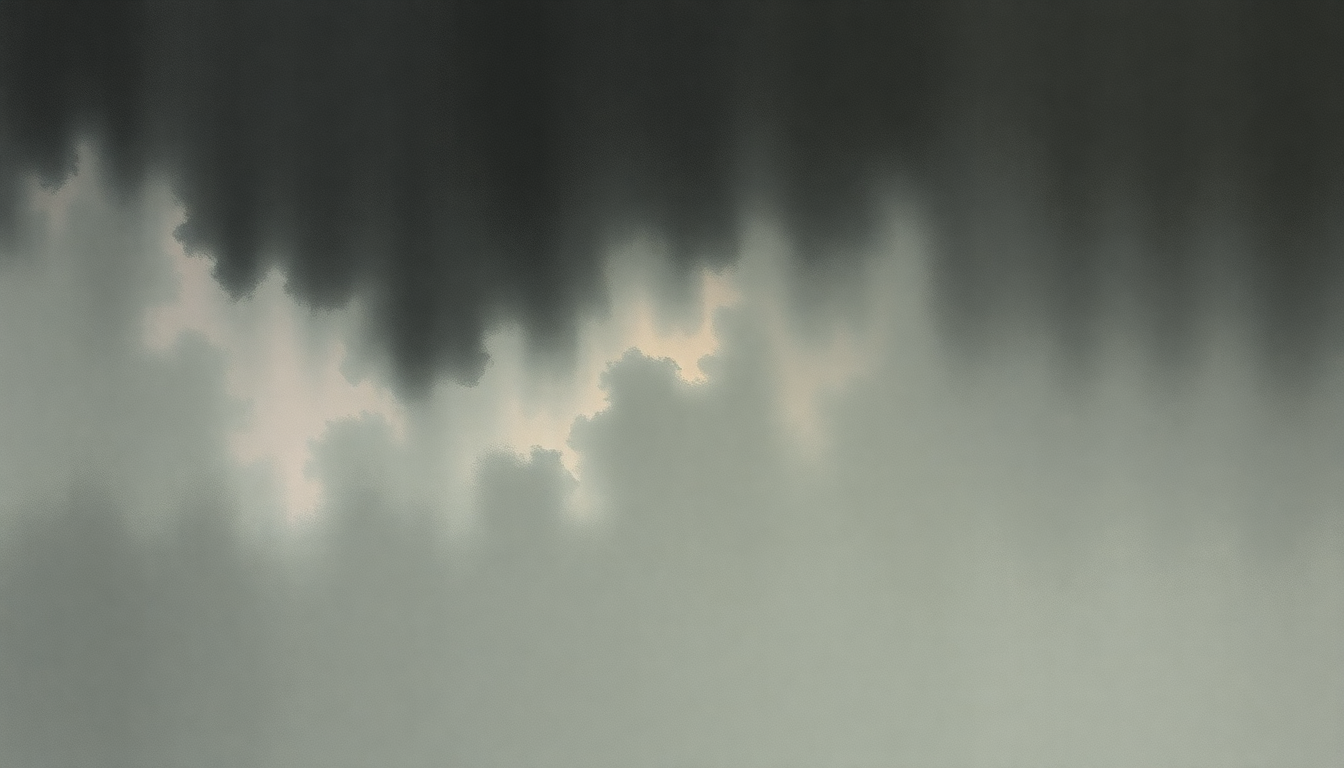 Fan-driven abstract illustration evoking the emotional arc of Iambic 9 Poetry by Squarepusher