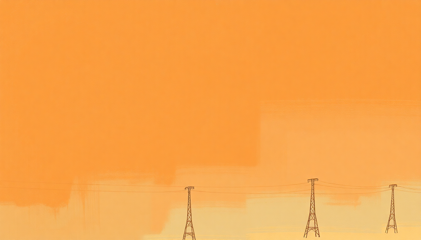 Fan-driven abstract illustration evoking the emotional arc of If I Had a Hammer by Pete Seeger