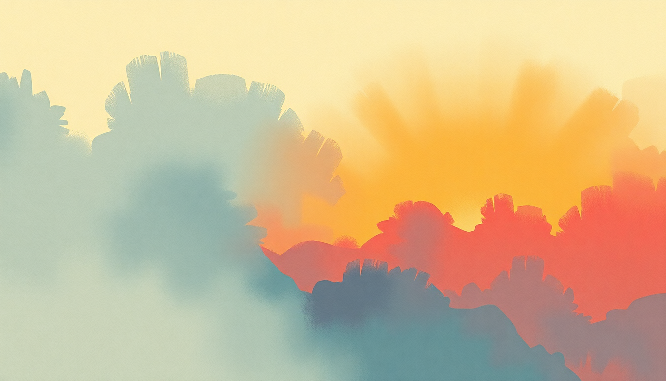 Fan-driven abstract illustration evoking the emotional arc of Imagine by Snoop Dogg