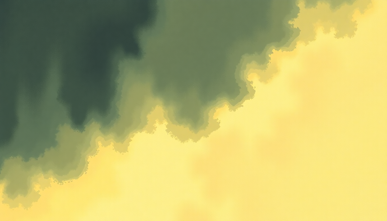 Fan-driven abstract illustration evoking the emotional arc of In My Time of Dying by Led Zeppelin