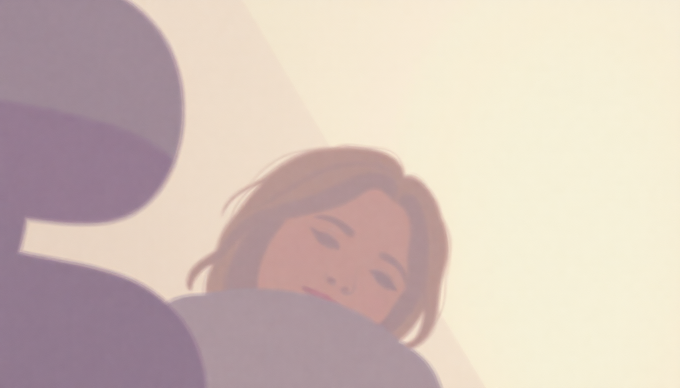 Fan-driven abstract illustration evoking the emotional arc of In the Backseat by Arcade Fire