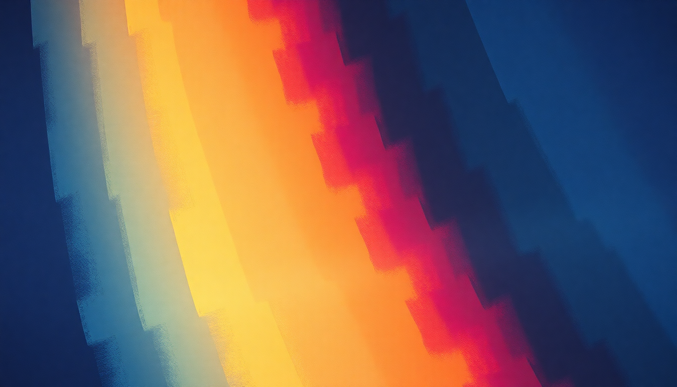 Fan-driven abstract illustration evoking the emotional arc of In Yer Face by 808 State