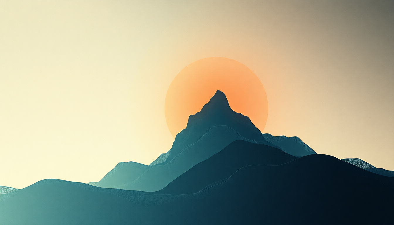 Fan-driven abstract illustration evoking the emotional arc of Infallible by Pearl Jam