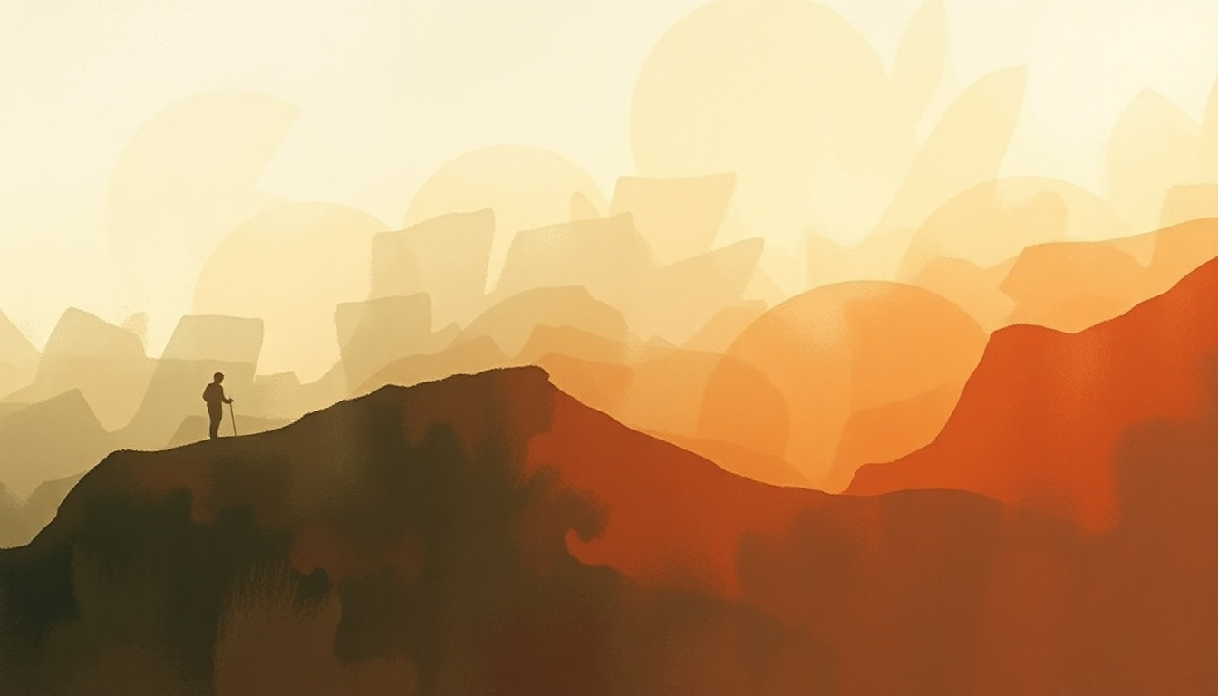 Fan-driven abstract illustration evoking the emotional arc of Introduction and Polonaise Brillante in C major, Op. 3 by Frédéric Chopin