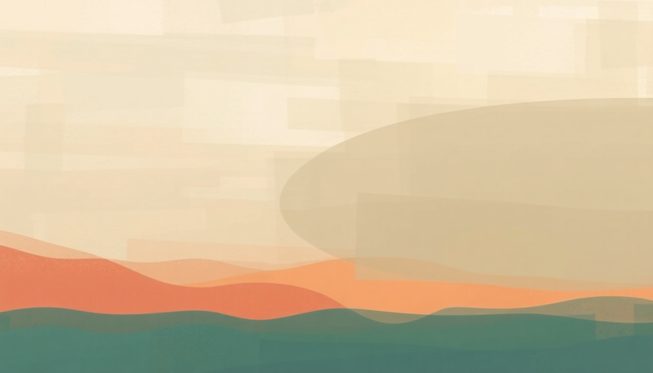 Fan-driven abstract illustration evoking the emotional arc of Is That Ok by H.E.R.