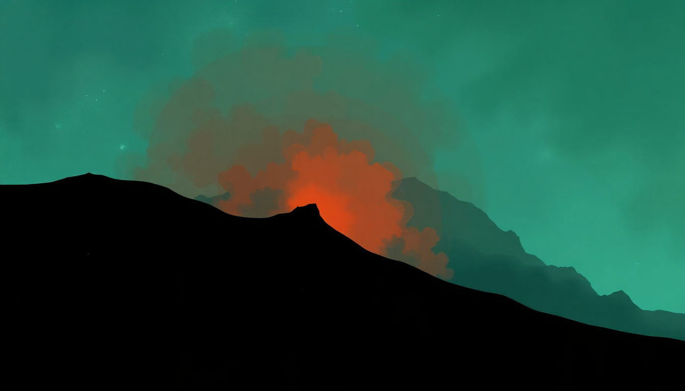 Fan-driven abstract illustration evoking the emotional arc of Israel by Siouxsie and the Banshees