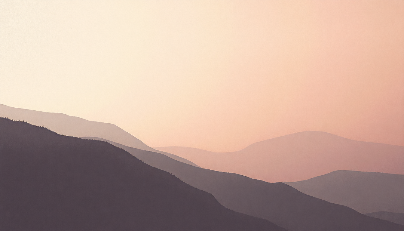 Fan-driven abstract illustration evoking the emotional arc of It Gets Easier by Jason Isbell