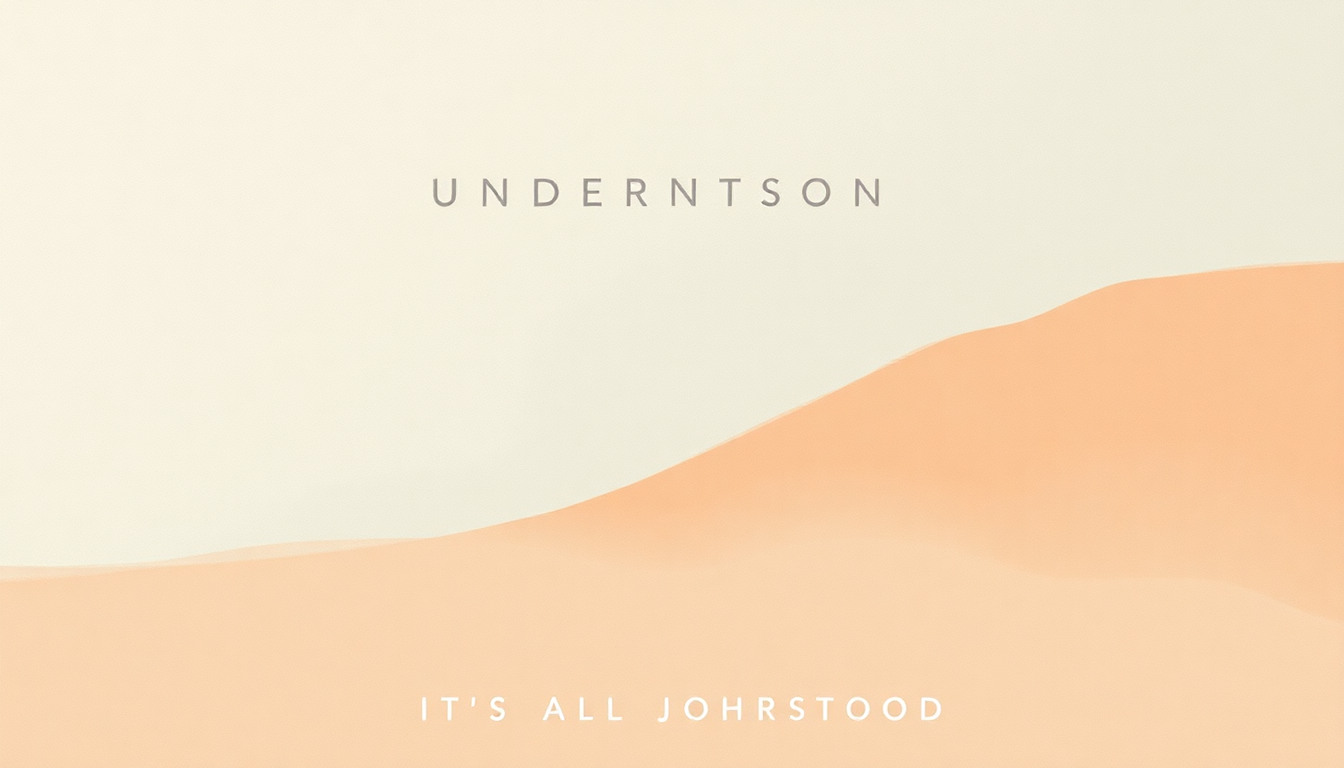 Fan-driven abstract illustration evoking the emotional arc of It's All Understood by Jack Johnson