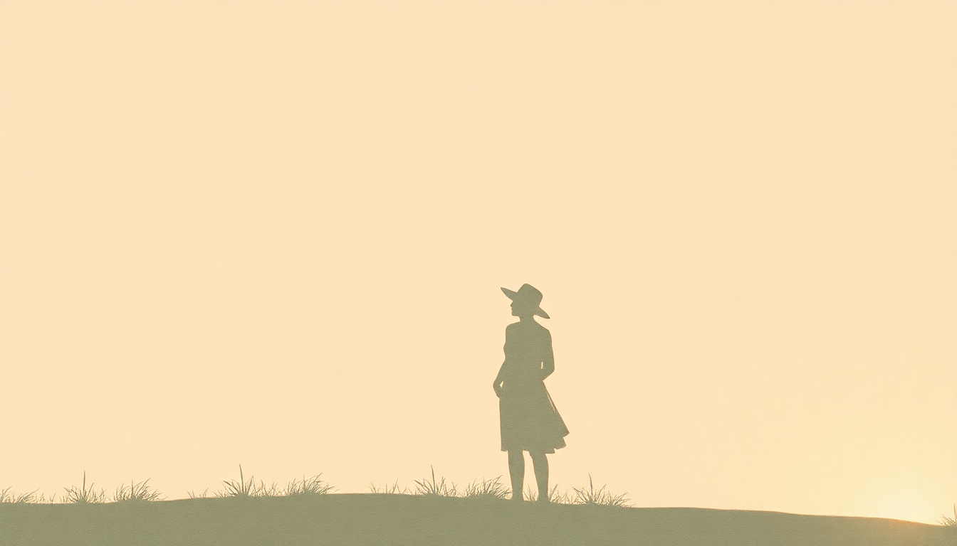 Fan-driven abstract illustration evoking the emotional arc of It's Your Love by Tim McGraw