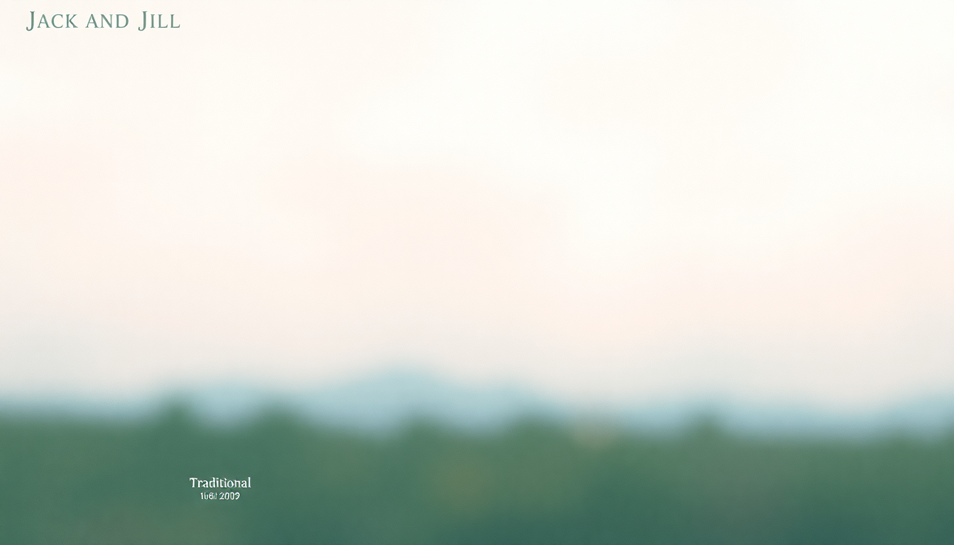 Fan-driven abstract illustration evoking the emotional arc of Jack and Jill by Traditional