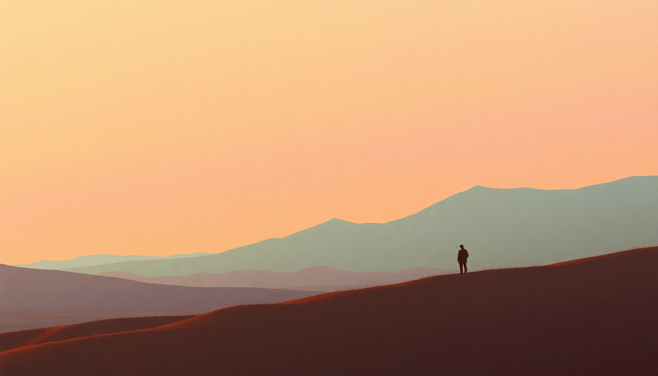 Fan-driven abstract illustration evoking the emotional arc of Jack Straw by Grateful Dead