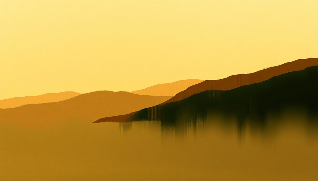 Fan-driven abstract illustration evoking the emotional arc of Jah Kingdom by Burning Spear