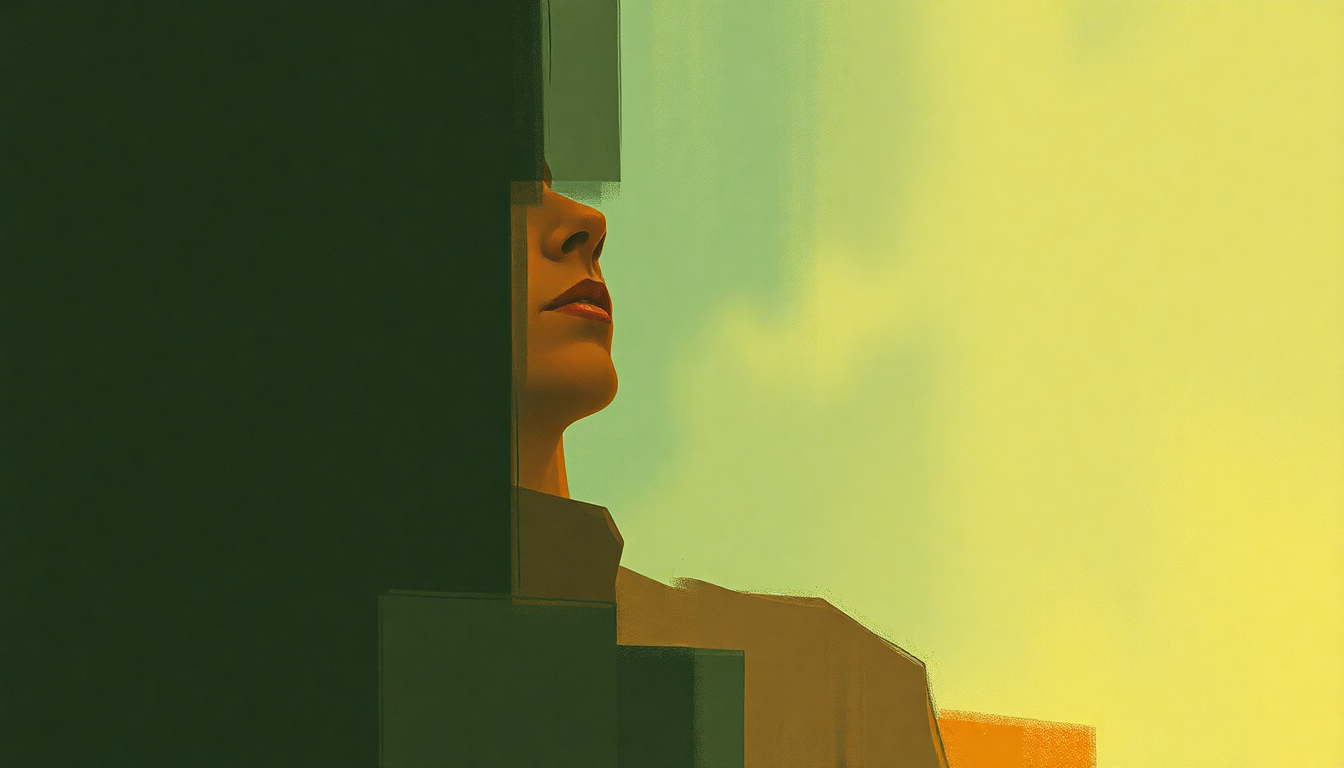 Fan-driven abstract illustration evoking the emotional arc of Jah the Seventh Seal by Goldie