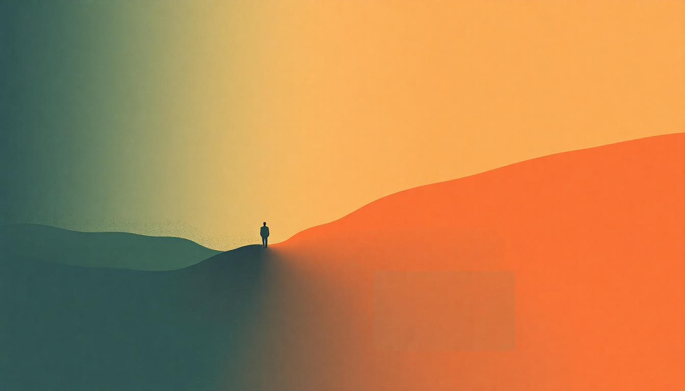 Fan-driven abstract illustration evoking the emotional arc of Jason by Perfume Genius