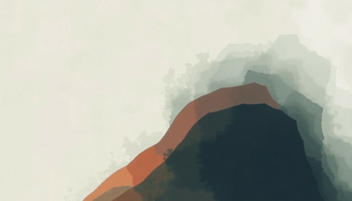 Fan-driven abstract illustration evoking the emotional arc of jealousy, jealousy by Olivia Rodrigo