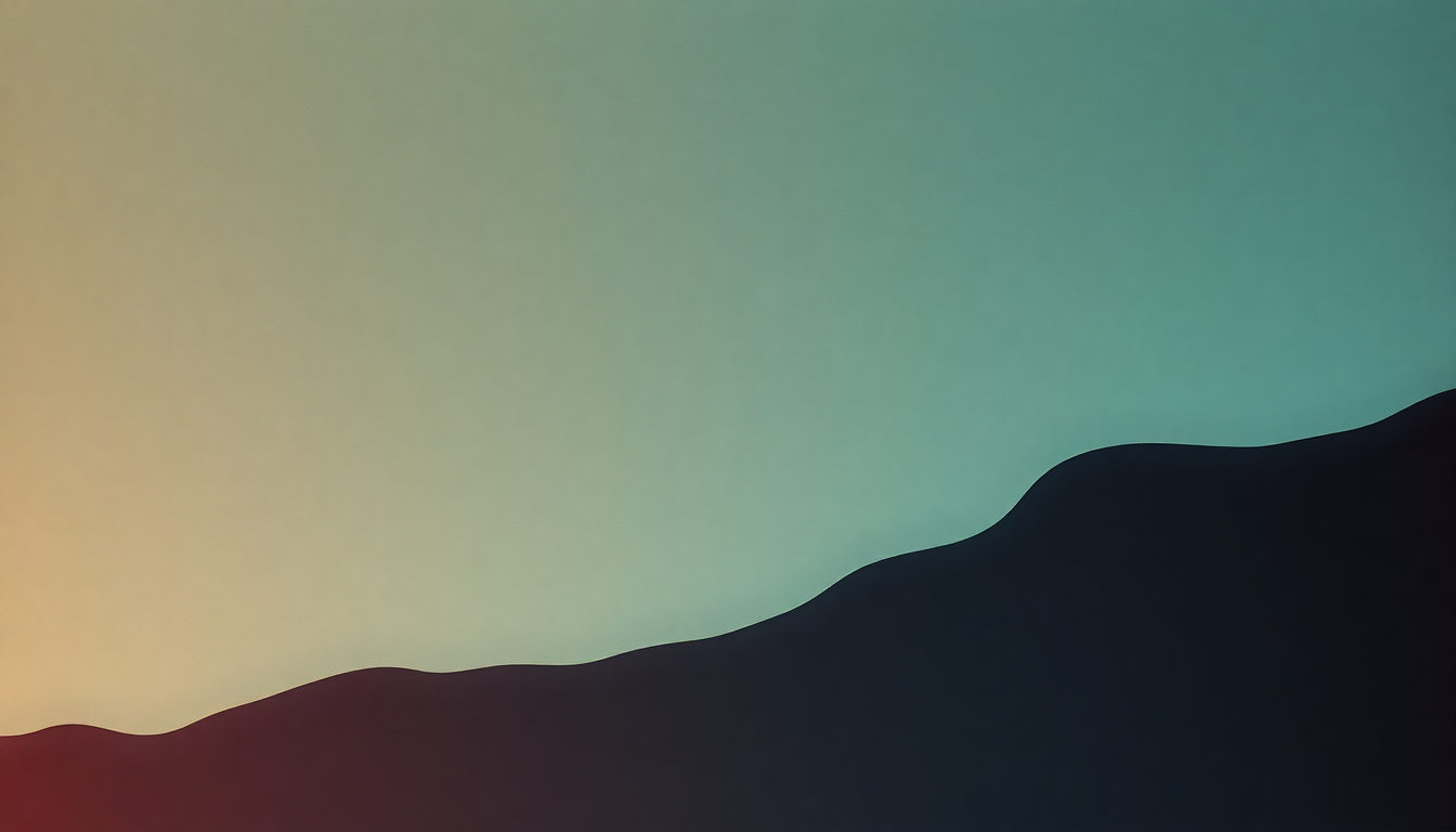 Fan-driven abstract illustration evoking the emotional arc of Jump by Aztec Camera