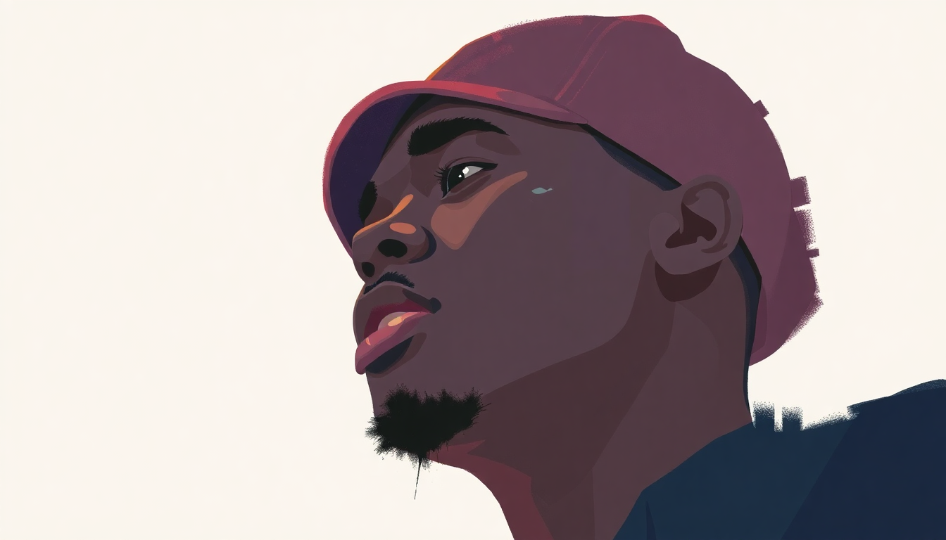 Fan-driven abstract illustration evoking the emotional arc of Just a Lil Bit by 50 Cent