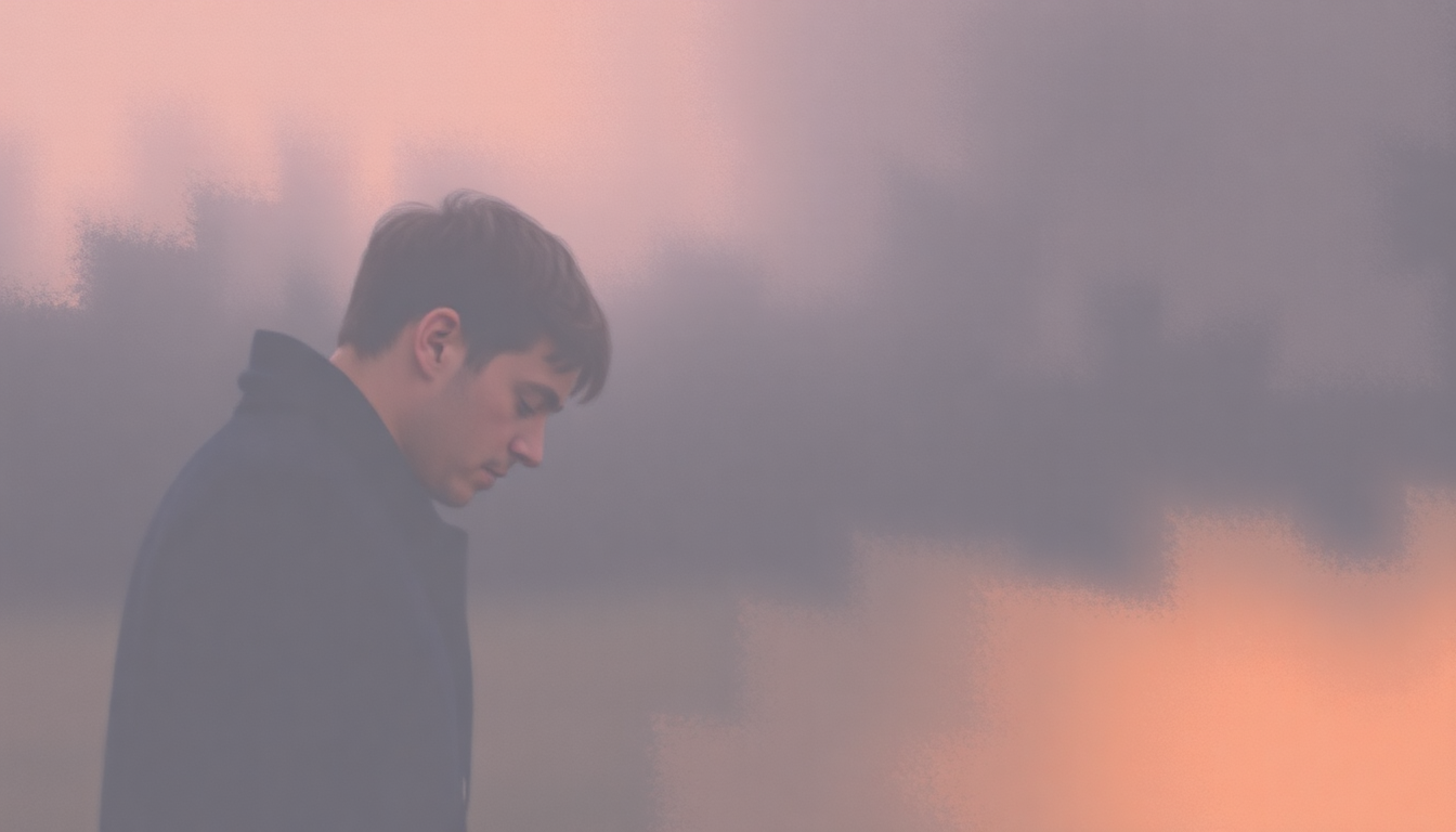 Fan-driven abstract illustration evoking the emotional arc of Kamera by Wilco