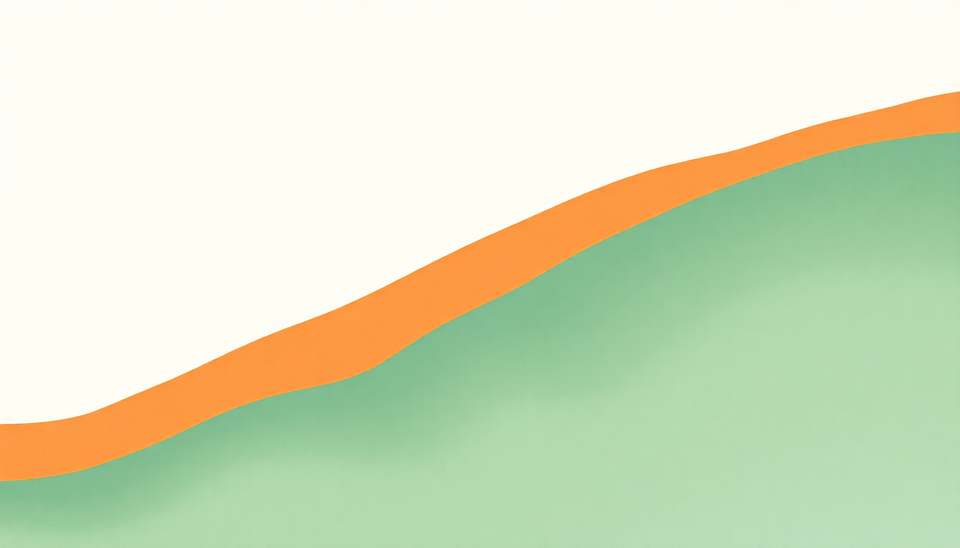 Fan-driven abstract illustration evoking the emotional arc of Ketto by Bonobo