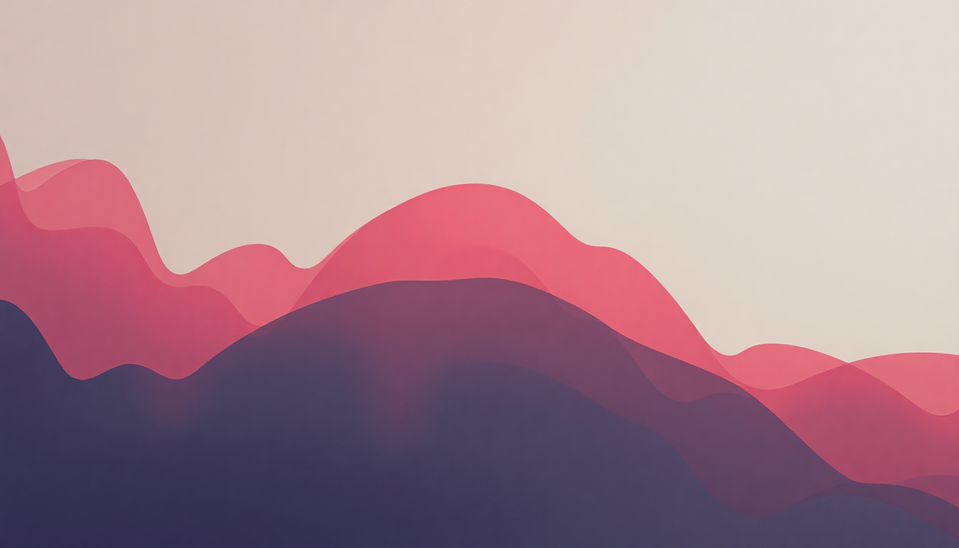 Fan-driven abstract illustration evoking the emotional arc of Kevin's Heart by J. Cole