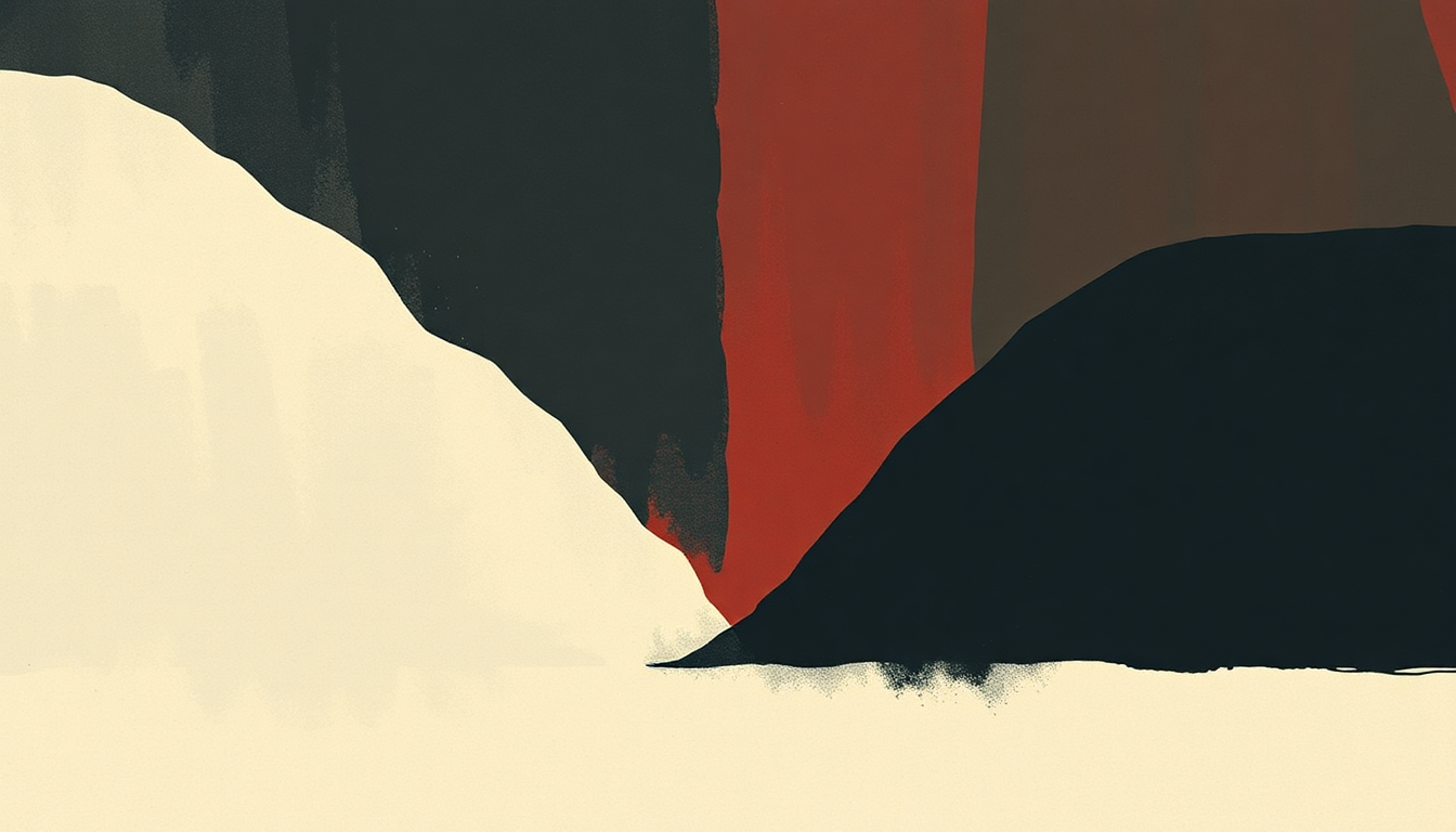 Fan-driven abstract illustration evoking the emotional arc of Killing Time by Nicolas Jaar