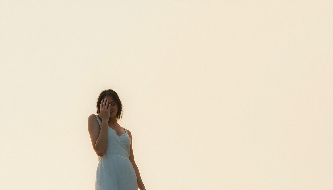 Fan-driven abstract illustration evoking the emotional arc of Kissing a Fool by Michael Buble