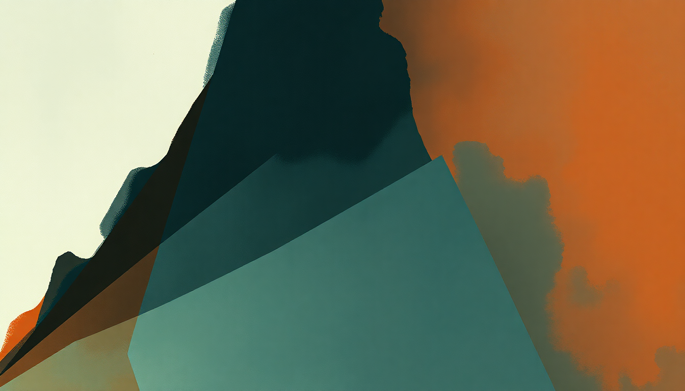 Fan-driven abstract illustration evoking the emotional arc of Kite by U2