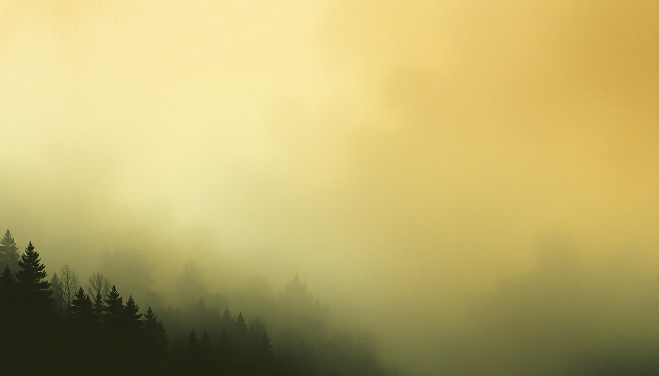 Fan-driven abstract illustration evoking the emotional arc of Kullervo Symphony by Jean Sibelius