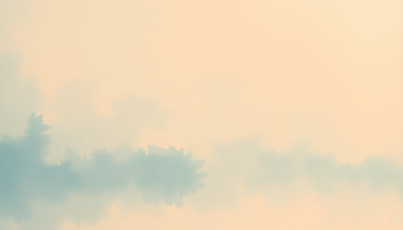 Fan-driven abstract illustration evoking the emotional arc of Kumbaya by Traditional