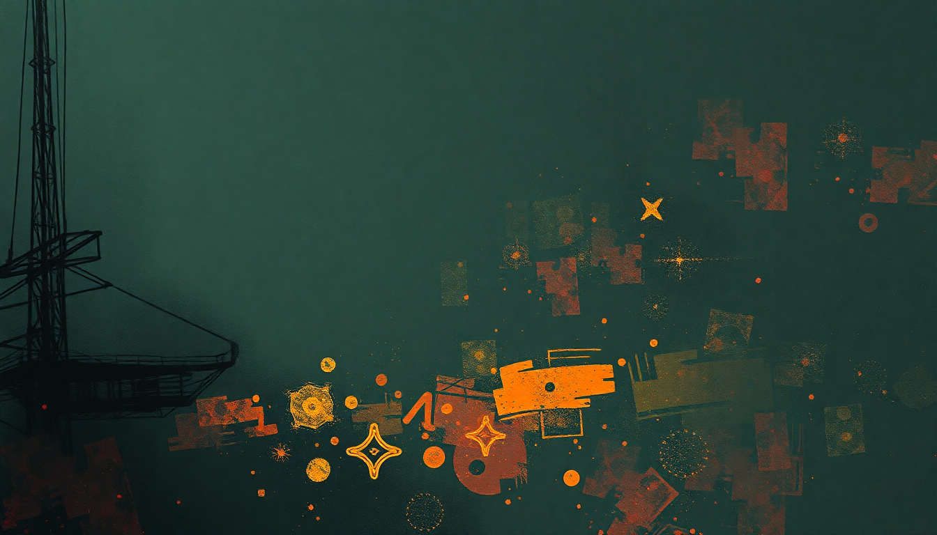 Fan-driven abstract illustration evoking the emotional arc of Lacquer Head by Primus