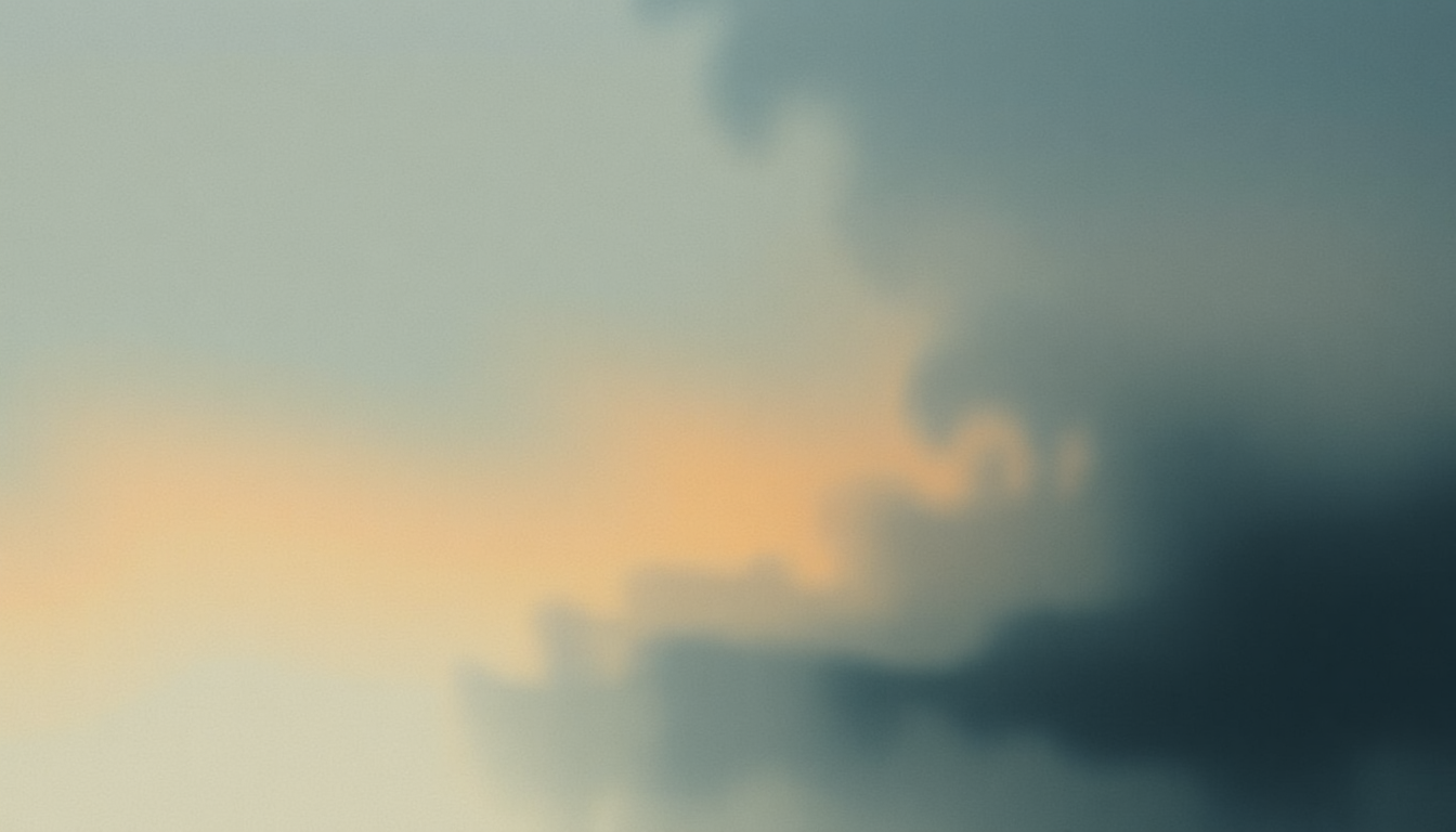 Fan-driven abstract illustration evoking the emotional arc of Last Night by Moby